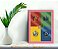 Quadro Decorativo 4 Casas Harry P + Vidro 33x25 Sala Estudio - Imagem 4