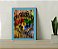 Quadro Decorativo Escola Hogwarts Madeiro + Vidro 33x25 Sala - Imagem 1