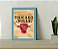 Quadro Decorativo Chicago Bulls Madeiro + Vidro 33x25 Sala - Imagem 2