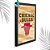 Quadro Decorativo Chicago Bulls Madeiro + Vidro 33x25 Sala - Imagem 3