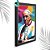 Quadro Decorativo Papa Pop Art + Vidro 33x25 Sala Studio - Imagem 3