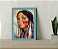 Quadro Decorativo Índia Nativa + Vidro 33x25 Escritório Sala - Imagem 3