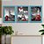 Quadro Decorativo City Paris London + Vidro 33x25 3pç Quarto - Imagem 4