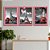 Quadro Decorativo City Paris London + Vidro 33x25 3pç Quarto - Imagem 3