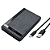 Case Sata Usb-C 3.0 + Cabo Para SSD Externo 2.5" - Imagem 4