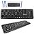 TECLADO PARA COMPUTADOR HOOPSON USB LETRAS GRANDES TPC-058G - Imagem 2