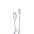 Cabo Usb Micro Usb V8 Android Ca-227a 2M Lilás Maketech - Imagem 1