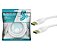 CABO DISPLAYPORT + DISPLAYPORT 1.2 - BRANCO - 2M - C/ TRAVA - Imagem 1