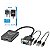 Cabo Mini Convesor Vga Para Hdmi Com Áudio E Vídeo Full Hd - Imagem 1