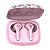 Fone de Ouvido Bluetooth Sem fio Intra Kids The Jellie Monsters Rosa - Imagem 1