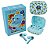 Fone de Ouvido Bluetooth Sem fio Intra Kids The Jellie Monsters Azul - Imagem 1