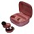 Fone De Ouvido Oex Bluetooth Tws30 Bud Rosa Metalico - Imagem 3