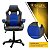 Cadeira Gamer Bright Ergonômica Reclinável Azul 120kg - Imagem 6