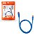 Patch Cord Cat.5E 1,5M Azul Cat5E15Bl Plus Cable - Imagem 1