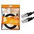 Cabo De Rede Patch Cord Cat6 Ftp Blindado 2M Preto - Imagem 1