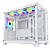 Gabinete Gamer Aquário Kirra Snow Liketec Com 4 Fan Argb Top - Imagem 1