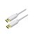 Cabo Displayport Macho Banhado Ouro Branco 2M Gamer 360hz - Imagem 3