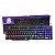 Teclado Gamer Nemesis Semi-Mecânico BackLight Led Rgb Usb 5+ - Imagem 1