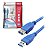 Cabo Extensor Usb 3.1 Usb A Macho Usb A Femea 3.1 5M Azul - Imagem 1