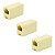 Kit 3 Emenda Rj45 8x8 Cat5 Cat6 1 Gbps Emenda Cabo De Rede - Imagem 1
