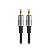 Cabo Áudio P2 3,5mm Fitz Estéreo Plug Metal Blindado 2M - Imagem 2