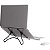 Suporte De Notebook Regulável Metal Uptable Preto Octoo - Imagem 1