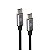 Cabo Usb C Para Usb C Turbo 2.0 1,2M Aluminum Mobile Premium - Imagem 2