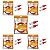 Kit 5 Cabo De Rede Patch Cord Cat6 Ftp Blindado 2M Vermelho - Imagem 1
