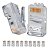 Alicate Crimpar Testador De Cabo C/ 9v 50 Plugs Rj45 Cat5e - Imagem 4
