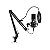 Kit De Microfone Condensador Podcast C/ Suporte Braço Filtro - Imagem 3