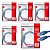 5x Cabo De Rede Patch Cord Gigabit Cat5e Até 1gb Azul 2Mt - Imagem 1