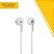 Fone de Ouvido Com Microfone Conexão USB C Branco Bright - Imagem 2
