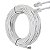 Cabo de Rede Cftv 30 Metros 8 Vias Upt 4 Pares Cat5 Branco - Imagem 1