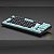 Teclado Mecânico A+ 80% Tkl Gasket Iara Obsedian Aqua AK400 - Imagem 3