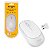 Mouse Bright Sem Fio Ergonomico 1000 dpi MS001 Branco - Imagem 1