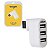 Hub USB, Bright 0335 2.0 3 Portas Usb Para Notebook Branco - Imagem 2