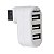 Hub USB, Bright 0335 2.0 3 Portas Usb Para Notebook Branco - Imagem 3