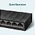 Switch 08 Portas Gigabit Tl-Ls1008G 1000Mbps Tp-Link - Imagem 4