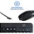 Teclado E Mouse Sem Fio Recarregável 2.4ghz Usb Tc250 multi - Imagem 2