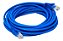 Cabo de Rede Patch Cord Plus Cable Cat.5E 2,5M Azul Gigabit - Imagem 4