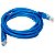 Cabo De Rede Patch Cord Plus Cable Cat6 5m Azul Gigabit 10gb - Imagem 2
