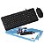 Kit Teclado E Mouse Com Fio Usb Aoc Slim Office Ç Lançamento - Imagem 1