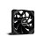 Cooler Fan Para Gabinete C3Tech 120mm 12cm Preto F9-200BK - Imagem 4