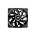 Cooler Fan Para Gabinete C3Tech 120mm 12cm Preto F9-200BK - Imagem 2