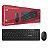 Kit Teclado E Mouse Sem Fio C3tech Multimídia K-W20BK Preto - Imagem 1