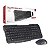Kit Teclado E Mouse Sem Fio C3tech Multimídia K-W10Bk Preto - Imagem 1