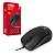 Mouse Optico C3Tech Usb Office Preto Usb Ms-26Bk 2 Metros - Imagem 1