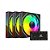 Kit 3 Cooler Fan Argb P/Gabinete Led Argb F9-L650Bkrgb - Imagem 1