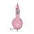 Fone Headset Gamer Orelha De Gatinho Rosa Ps4 Ps5 Xbox Pc - Imagem 3
