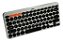 Teclado Silencioso Bluetooth Sem Fio Retro Oex Tc510 Cinza - Imagem 3
